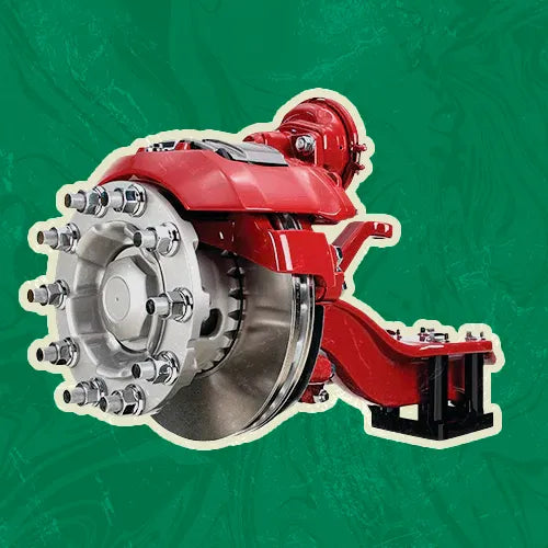 Ensamble de maza y disco de freno para tractocamión