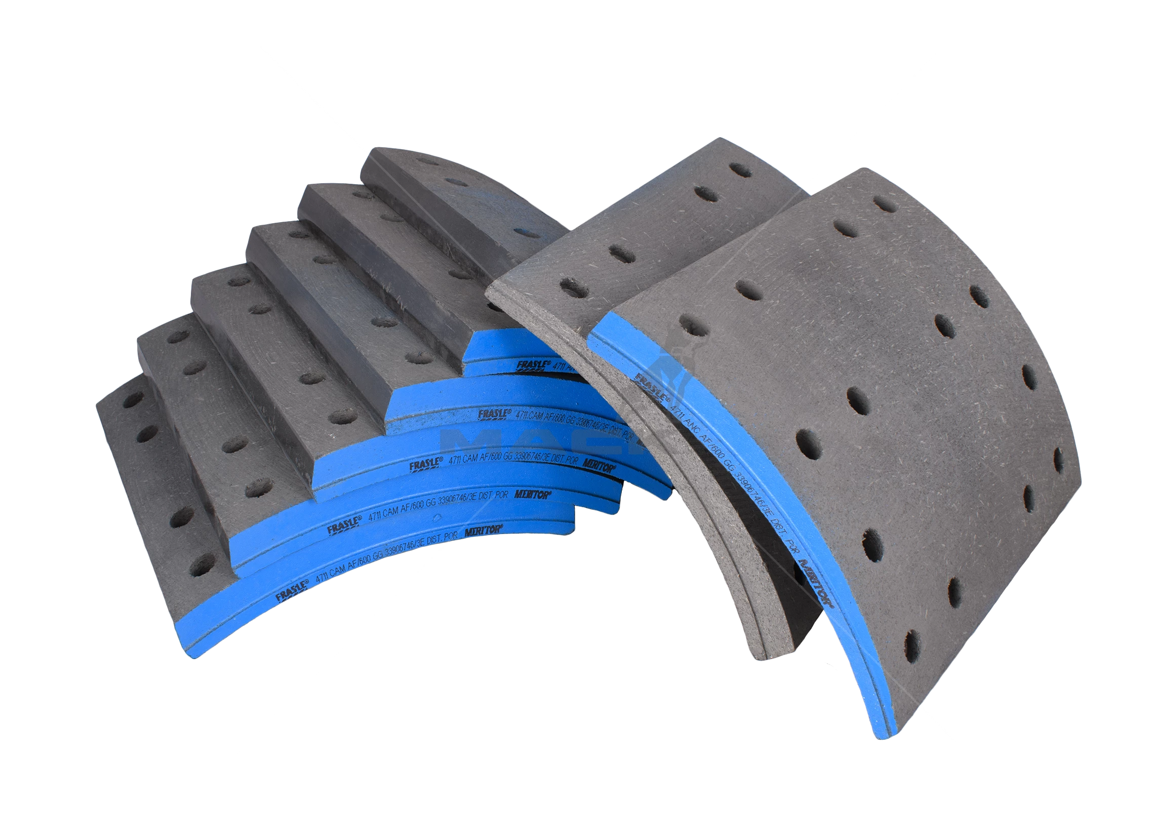 Juego de balatas traseras Meritor AF6004711