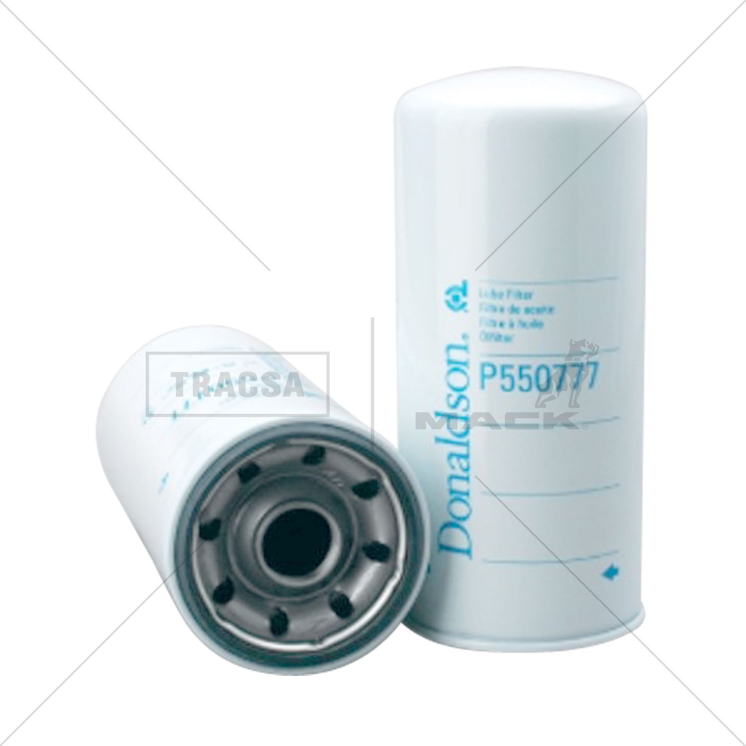 Filtro de lubricante enroscable Donaldson P550777