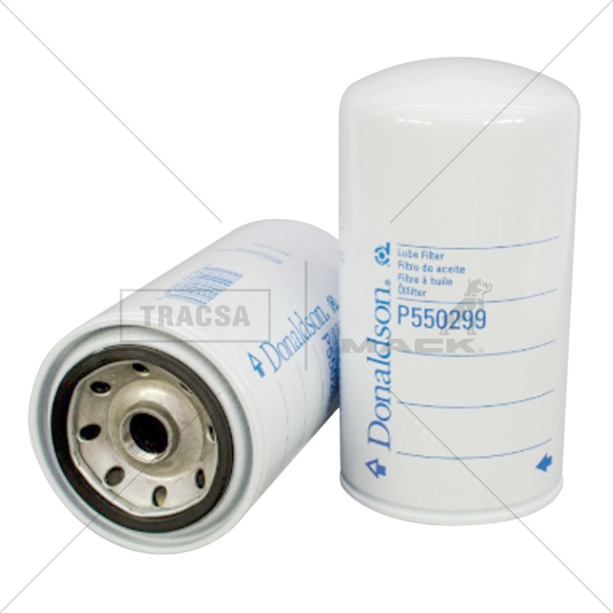 Filtro de aceite enroscable Donaldson P550299 – Mack